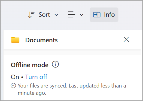 Continue working with the OneDrive web app even when you are offline or lose Internet connection with the help of OneDrive Offline mode.