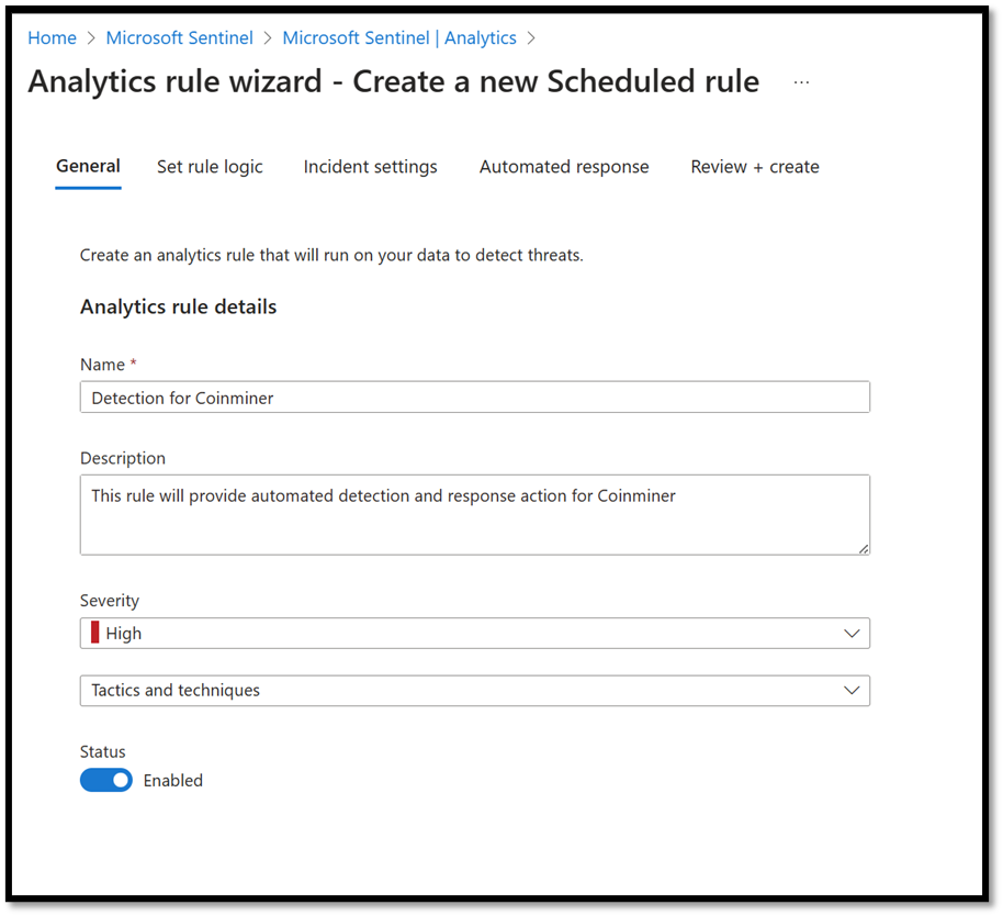 Malware Detection in Sentinel for Azure Firewall