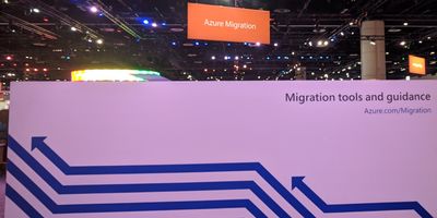 Azure Migration on the expo floor