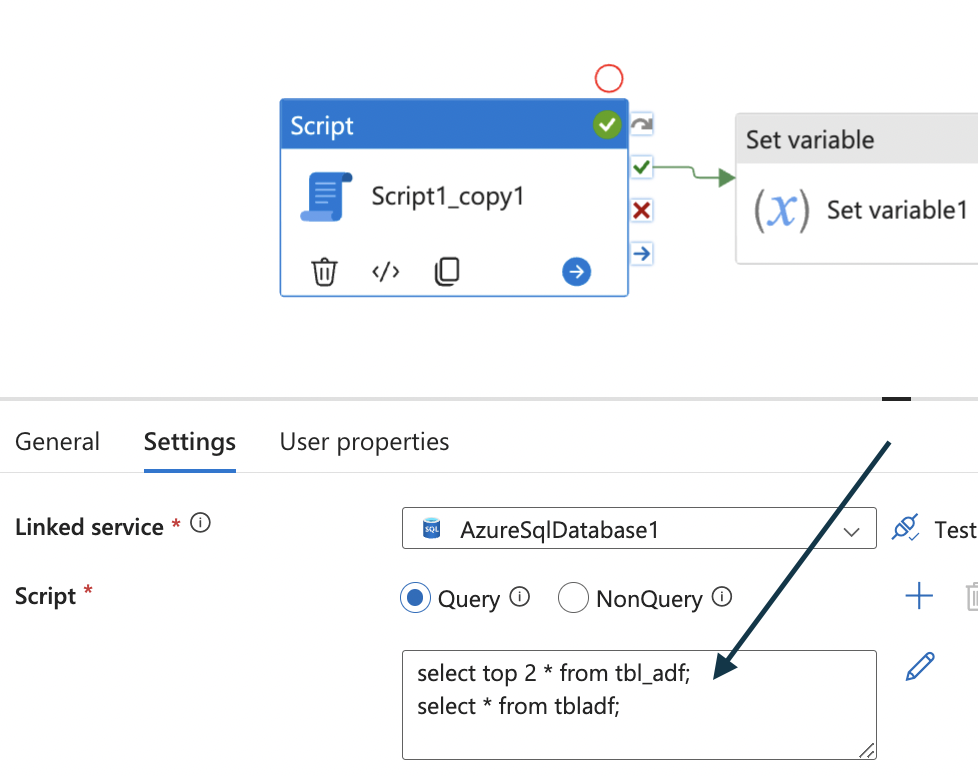 Interpreting Script activity output json with Azure Data Factory\Synapse analytics