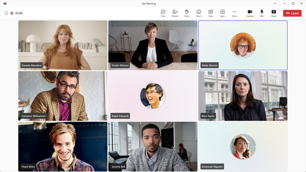 thumbnail image 8 of blog post titled New Year, new meeting enhancements in Microsoft Teams 
