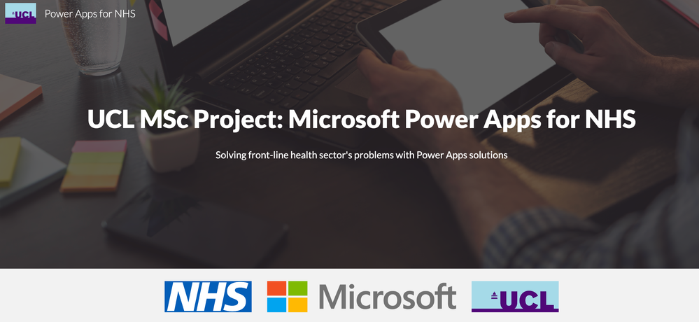 Empowering Healthcare with Innovative Solutions: A Microsoft Power Apps Project (UCL x NHS)