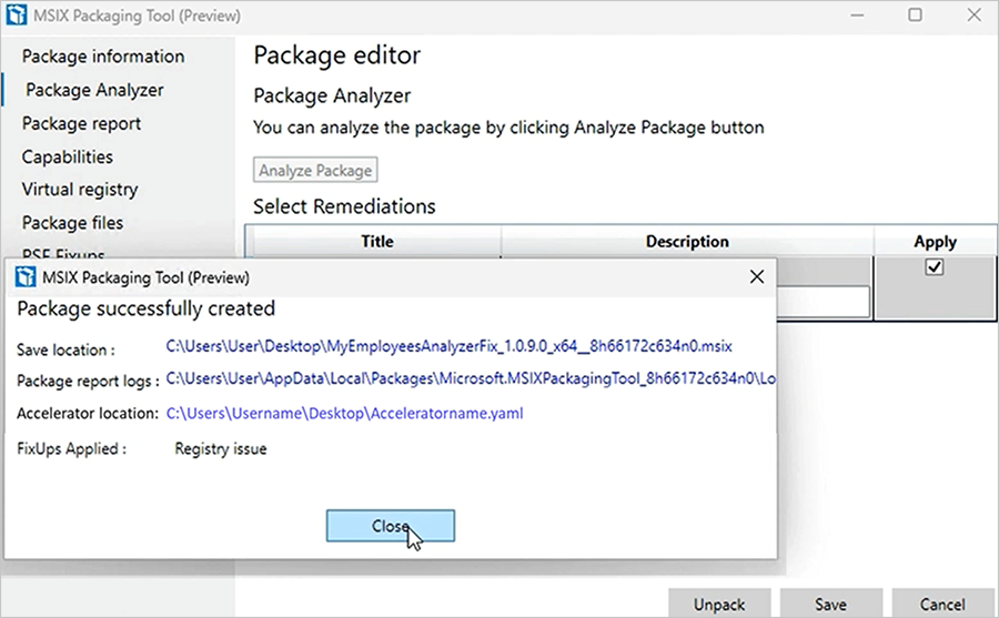 Screenshot of the Package editor.png
