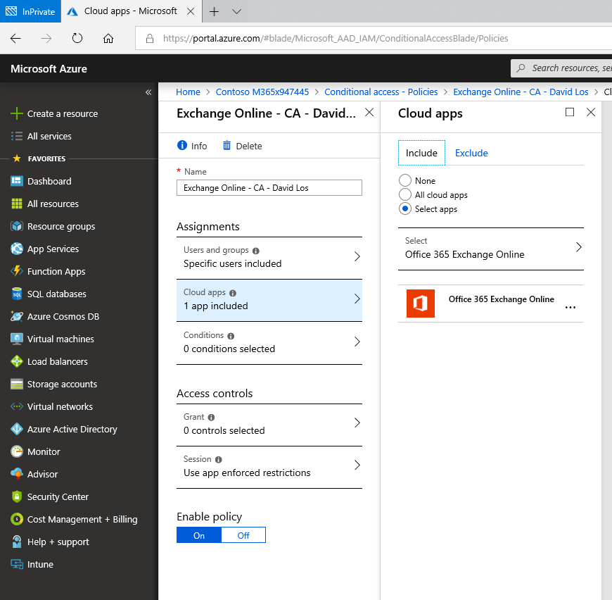 Conditional Access in Outlook on the web for Exchange Online - Microsoft  Community Hub