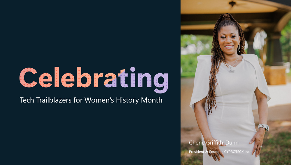 Celebrating Women’s History Month, with Cherie Griffith-Dunn
