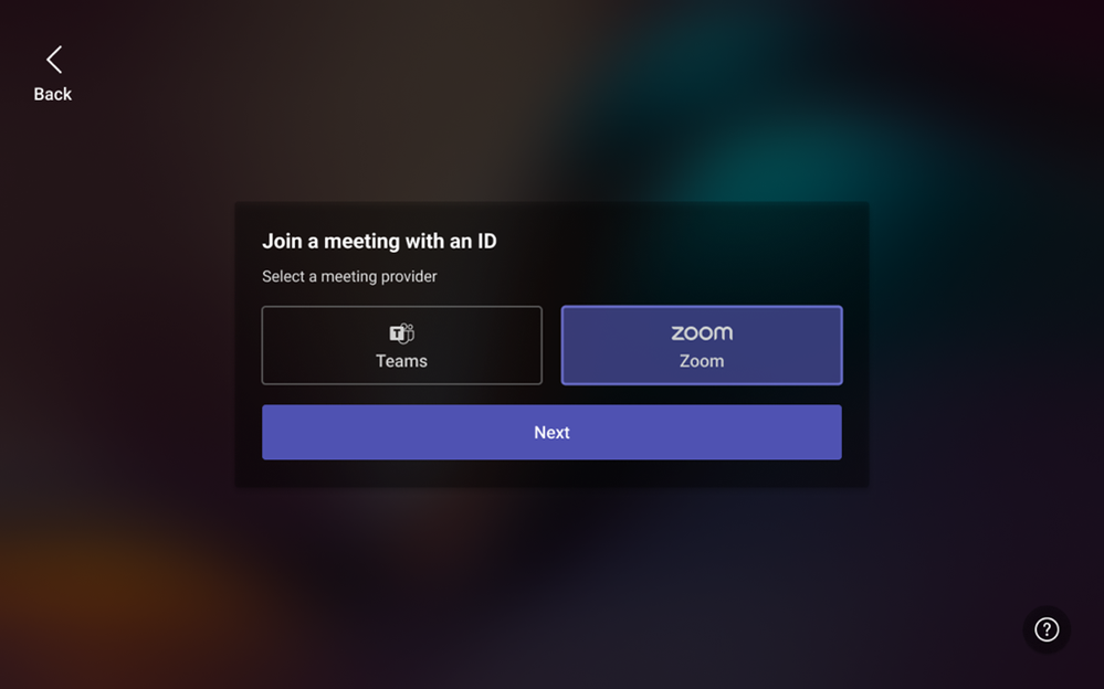 UI improvements to join by meeting ID for Teams Rooms on Windows.png
