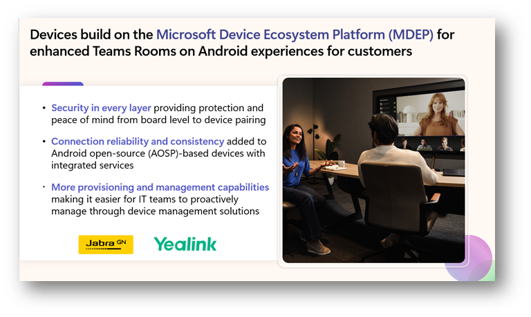 The Microsoft Device Ecosystem Platform (MDEP)