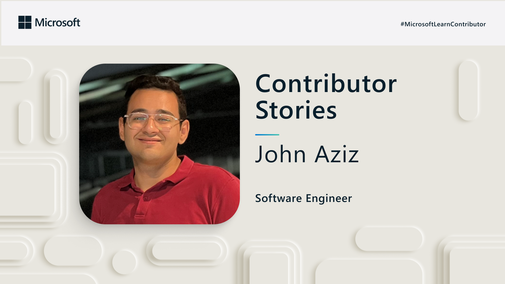 Contributor Stories: John Aziz