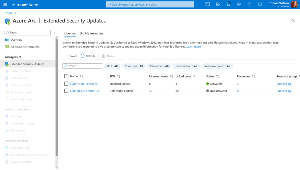 Coming Soon: Transition to WS2012/R2 ESUs enabled by Azure Arc for Year 2 and beyond