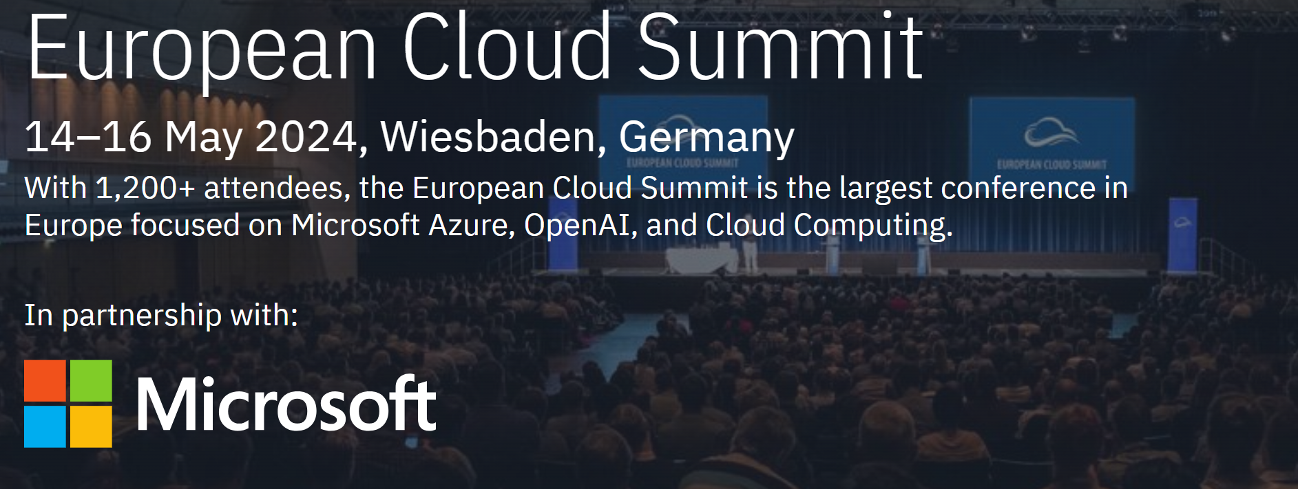 Microsoft at the European Cloud Summit (ECS) 2024 (Wiesbaden, Germany)