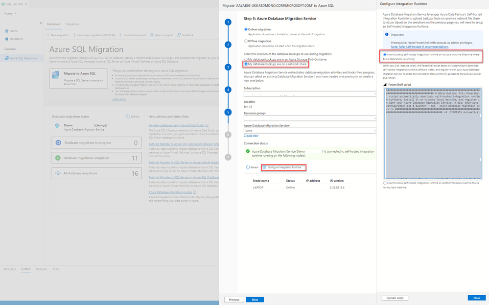 Single-Click SHIR on Local machine