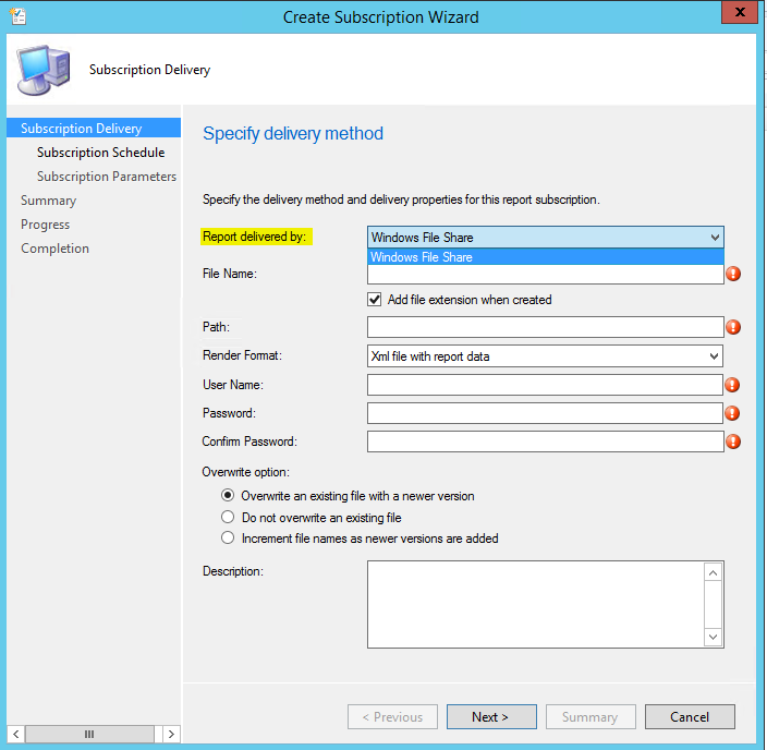 Configuring Email Notification for Configuration Manager Reports -  Microsoft Community Hub