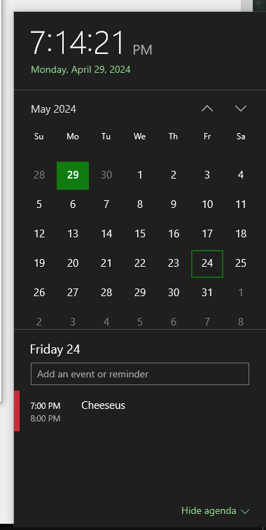 New Outlook and Calendar aren’t synched?