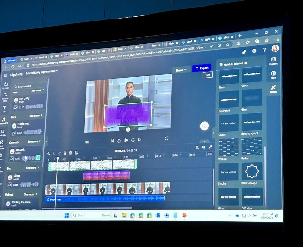 Microsoft 365 Community Conference: Video in Microsoft 365 Stream and ClipChamp Better Together
