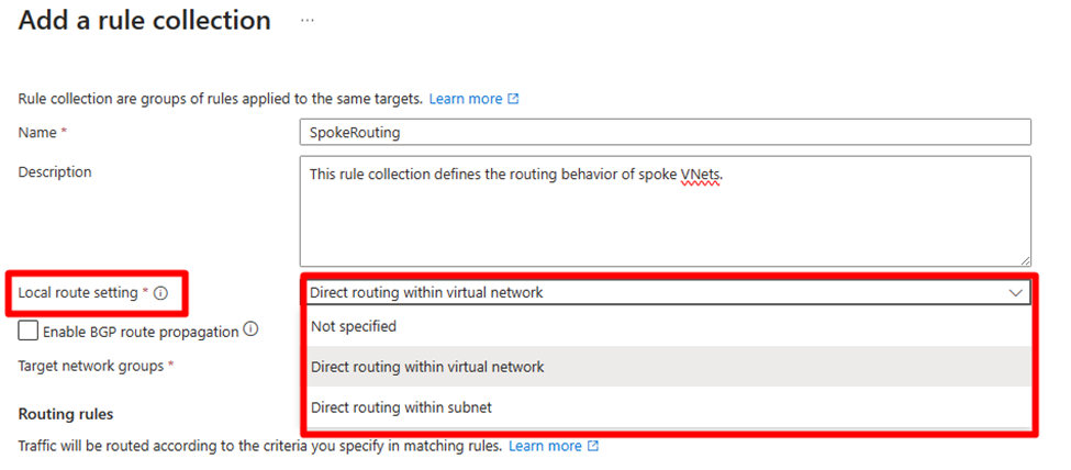 How to Use Azure Virtual Network Manager’s UDR Management Feature