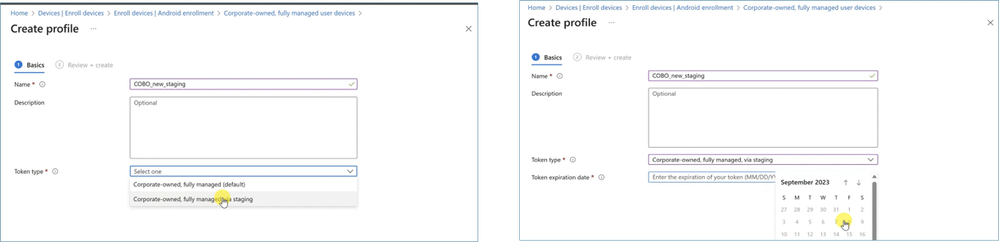 Introducing a new enrollment method for staging corporate Android devices with Microsoft Intune