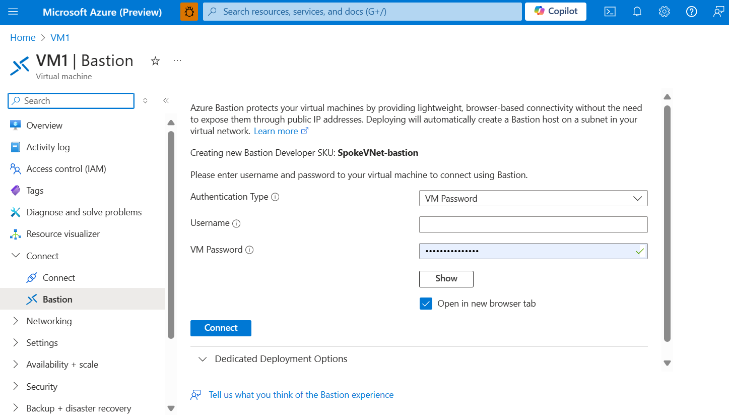 Secure Access to Your Azure Virtual Machines for Free with Bastion Developer