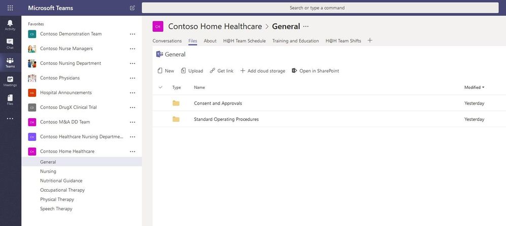 Microsoft Teams Files