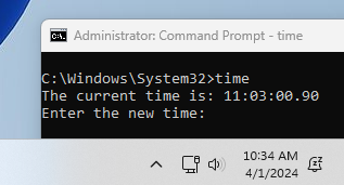 Windows Clock and System Clock discrepency