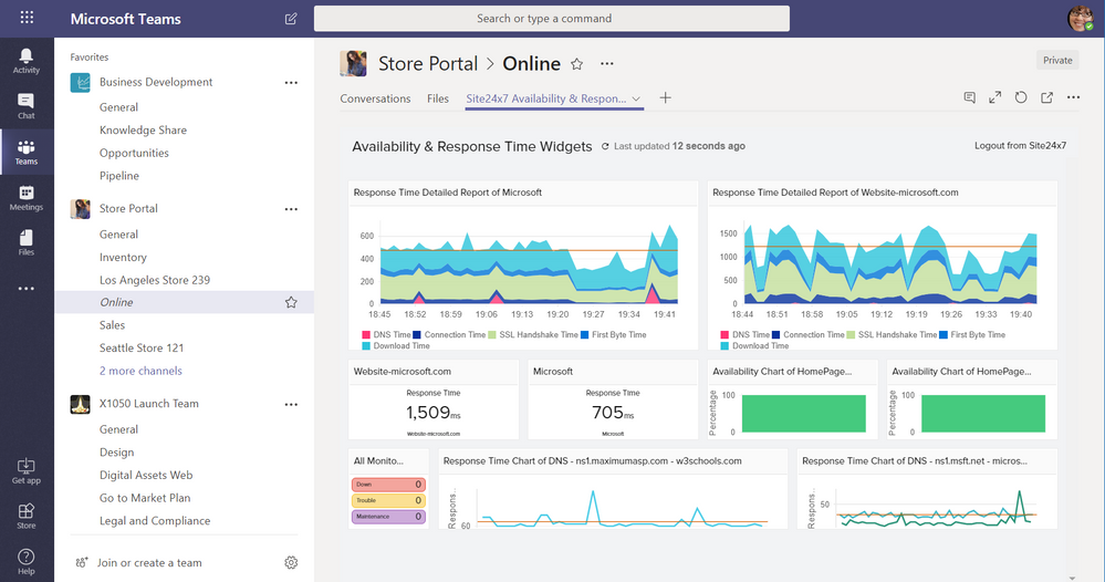 NEW] Site24x7's updated app for Microsoft Teams enables intelligent DevOps  in the moment