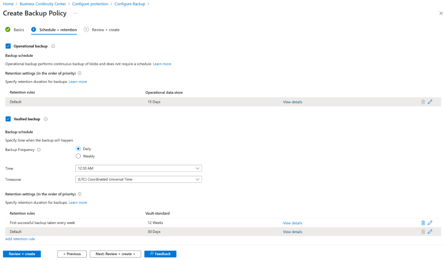 General Availability: Vaulted backups for Azure Blob Storage