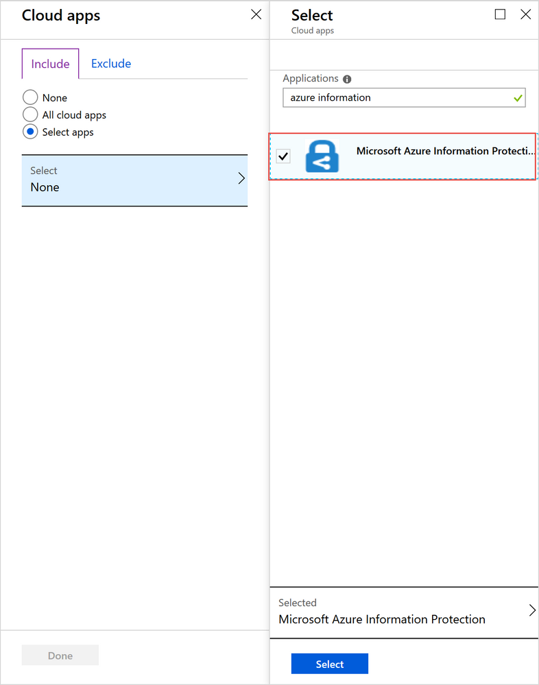 Terms of Use for Azure Information Protection.