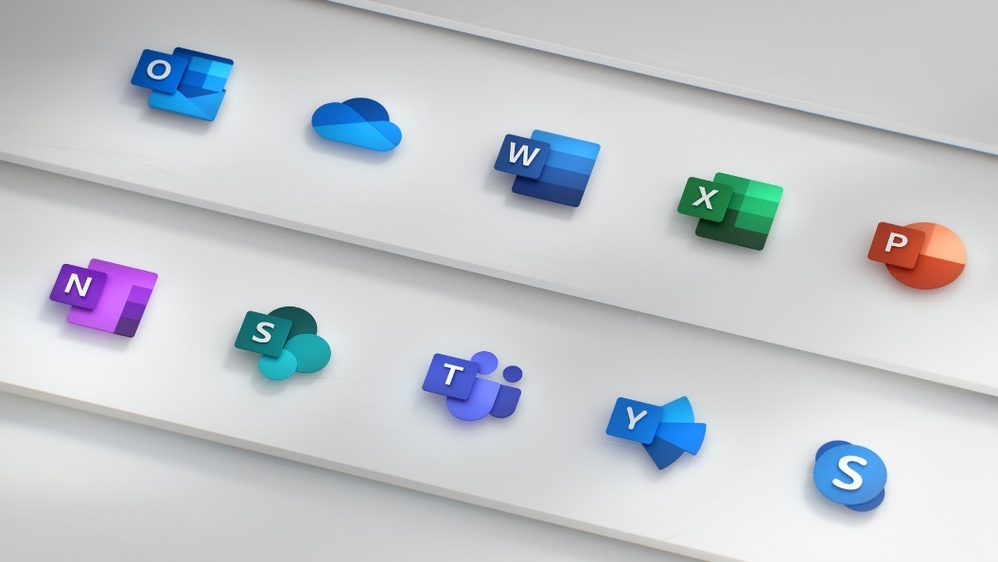 New Office 365 icons
