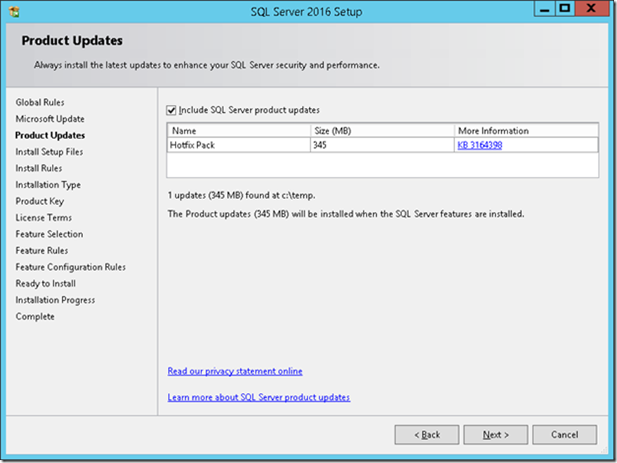Installing SQL Server 2016 RTM? You must do this! - Microsoft Tech Community