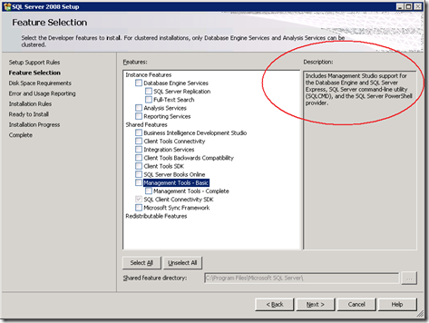 SQL Server 2008 Management Tools Basic vs Complete Explained.... - Microsoft  Community Hub