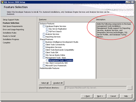 SQL Server 2008 Management Tools Basic vs Complete Explained.... - Microsoft  Tech Community