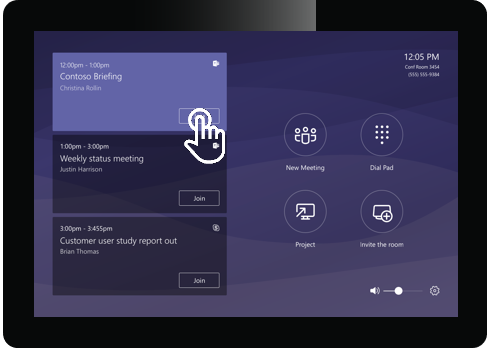 Microsoft Teams Rooms Console