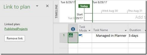 thumbnail image 5 of blog post titled Microsoft Planner: Linking Plans to a Project task 