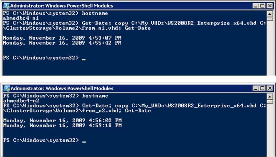 Copying Vhds Onto A Csv Disk Use The Coordinator Node Microsoft 8977