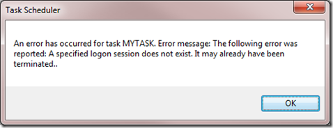 thumbnail image 1 of blog post titled 
	
	
	 
	
	
	
				
		
			
				
						
							Task Scheduler Error “A specified logon session does not exist”
							
						
					
			
		
	
			
	
	
	
	
	
