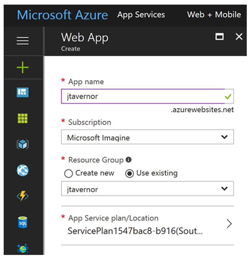 How to Set-up and Host Your Own Website with an SQL Server on Azure for  Students - Microsoft Community Hub