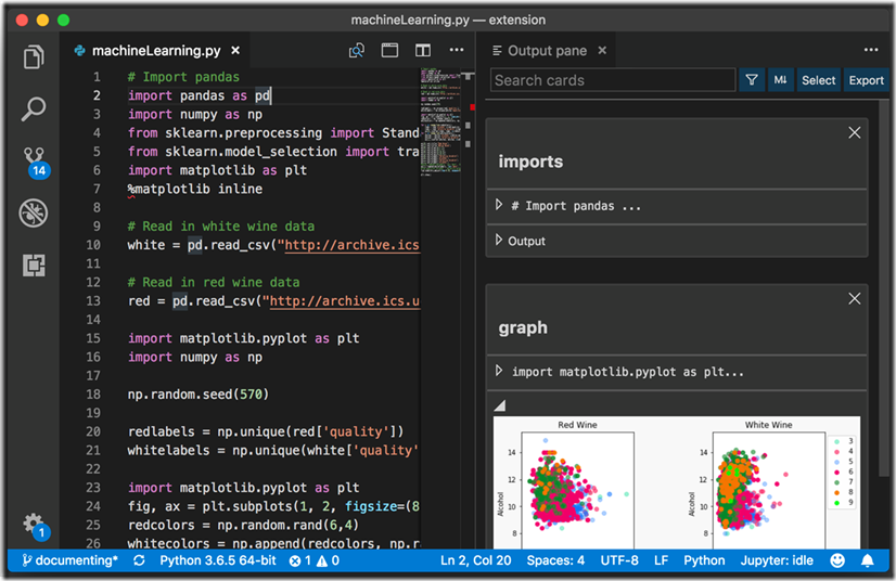 Data Science in Visual Studio Code using Neuron, a new VS Code extension -  Microsoft Community Hub