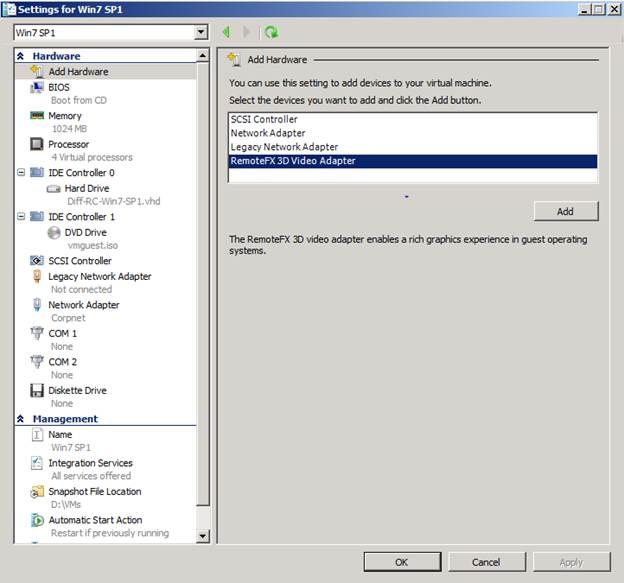 MICROSOFT HYPER-V SERVER 2008 R2 SP1 RELEASED! - Microsoft Tech Community