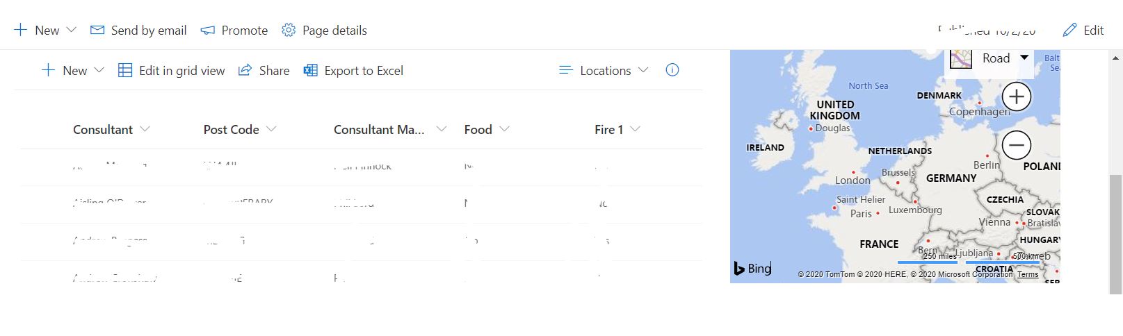 Populating Bing Maps that pins labels for more than one user by ...