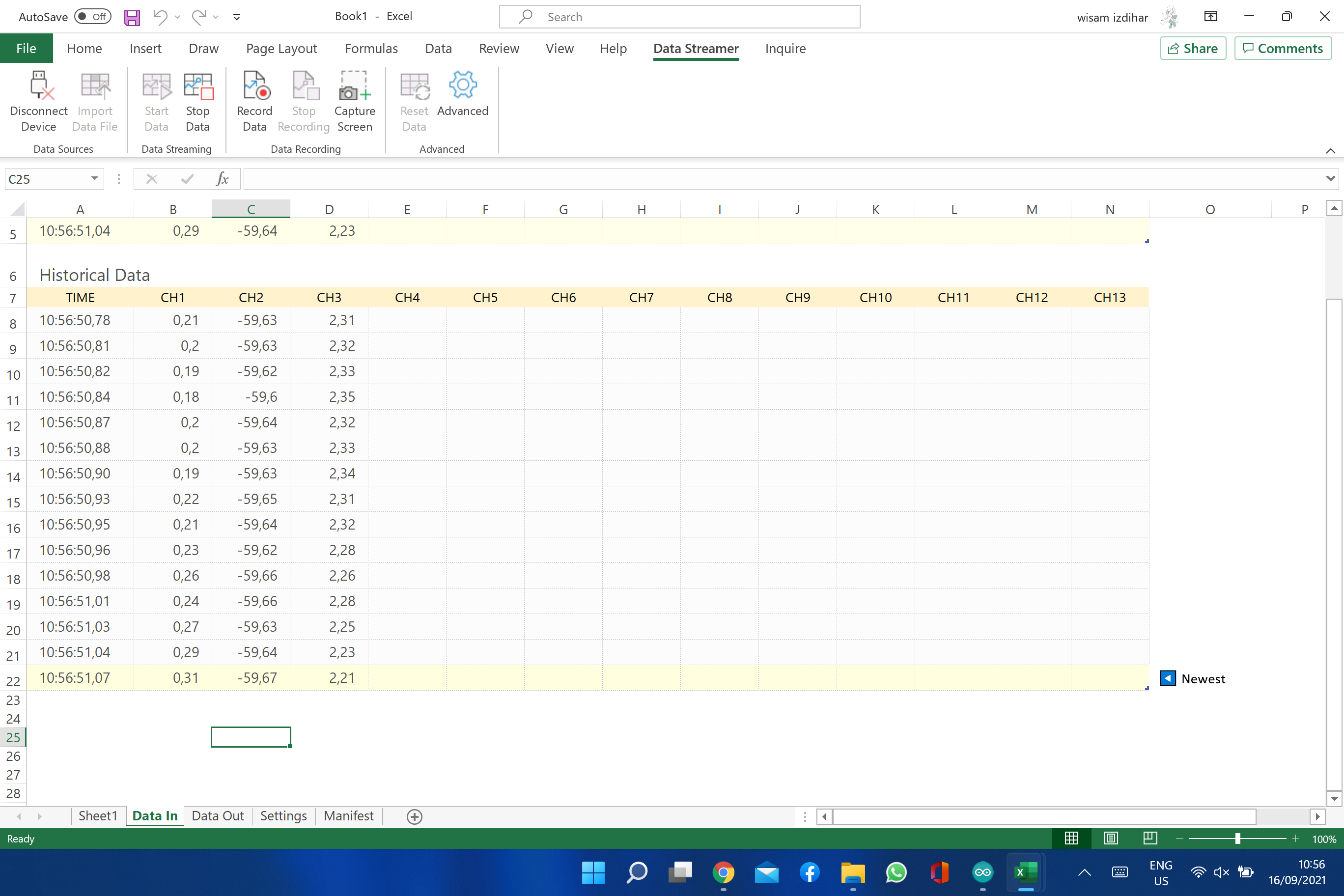 Excel Data Streamer | Microsoft Community Hub