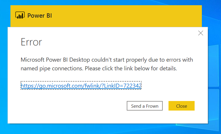 Power BI Error | Microsoft Community Hub