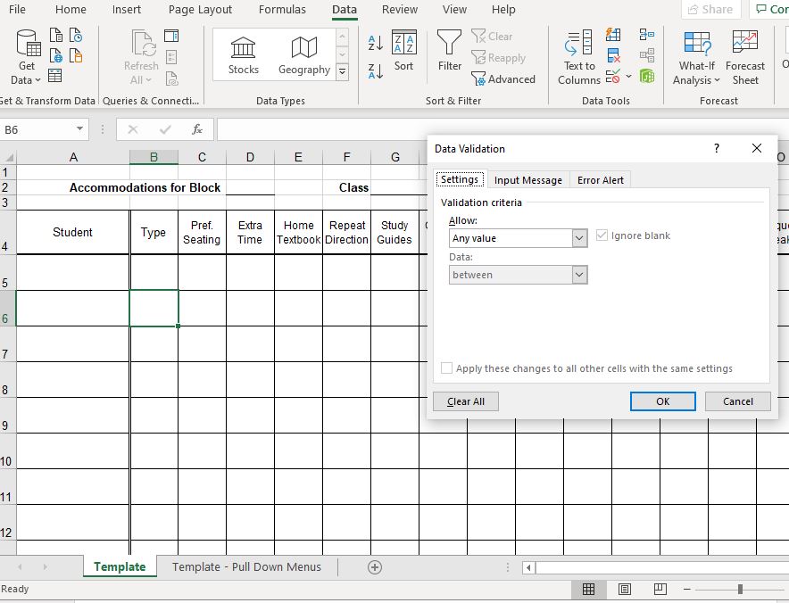 Unable to edit source list in data validation in Excel | Microsoft ...