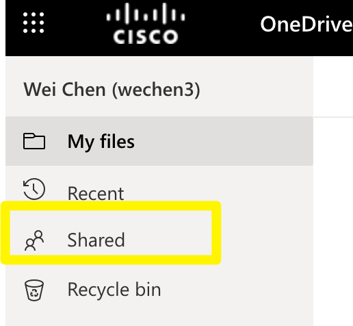 Show Shared folder in File Picker | Microsoft Community Hub