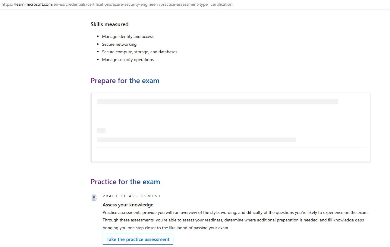 Missing information for AZ 500 exam preparation Microsoft Community Hub