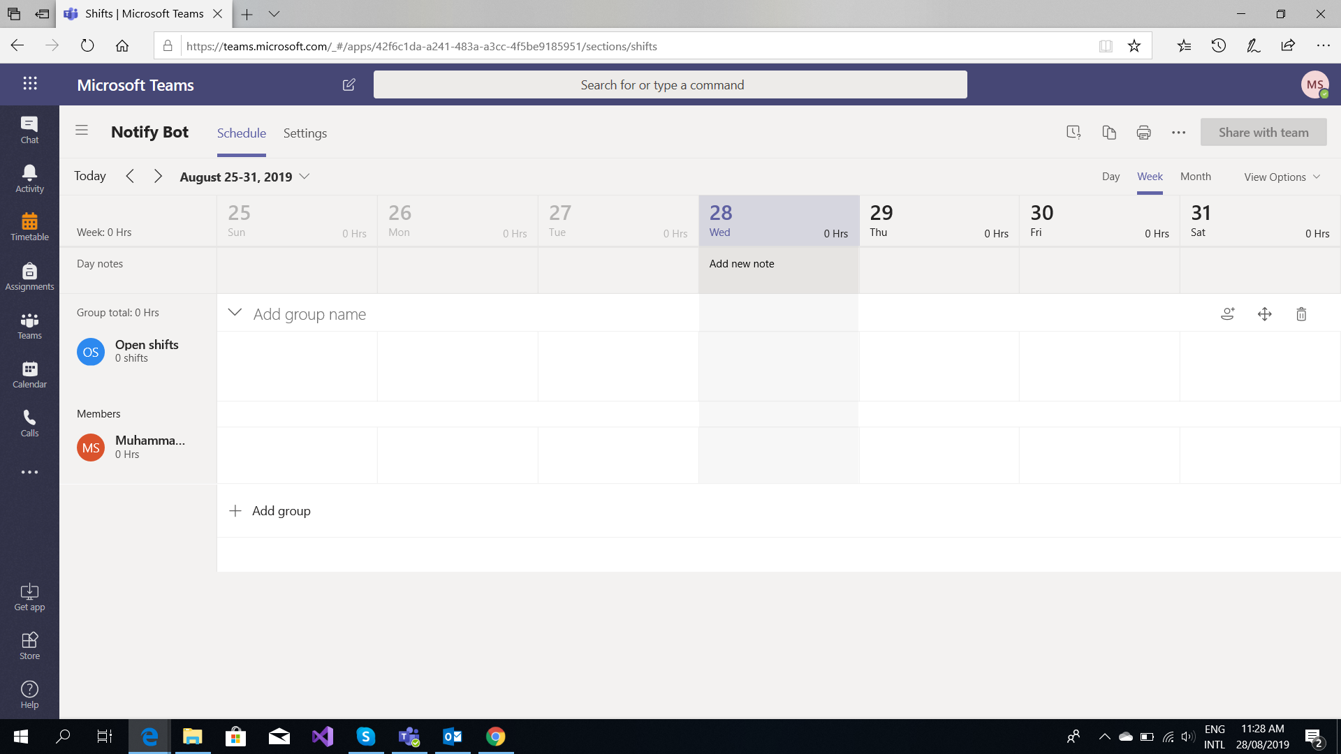 App icon in microsoft team want to hide | Microsoft Community Hub
