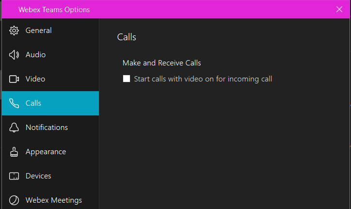 Video Option on Calls | Microsoft Community Hub