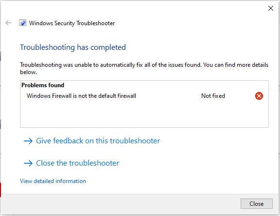 Windows Defender stops working | Microsoft Community Hub