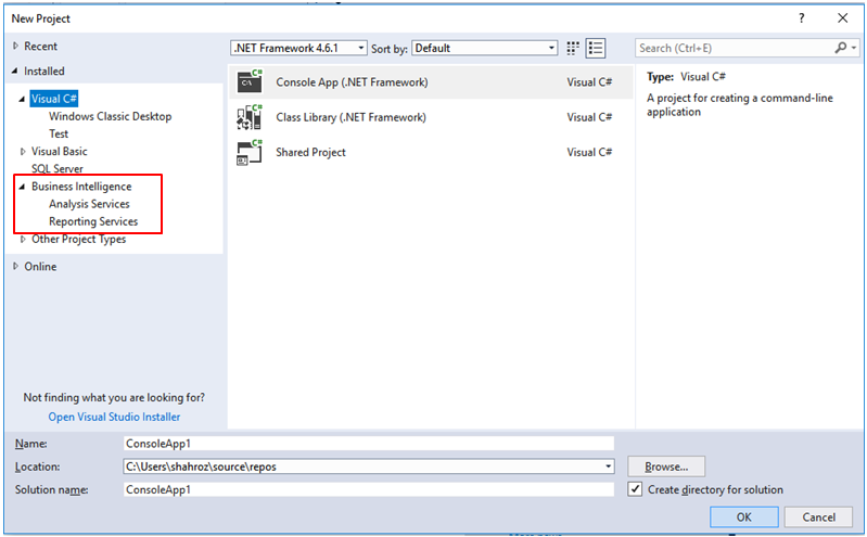 Can't find SSIS package in SSDT( Visual Studio 2017 (15.4.0 preview ...