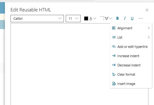 SharePoint list - multi-line enhanced rich text editor change ...