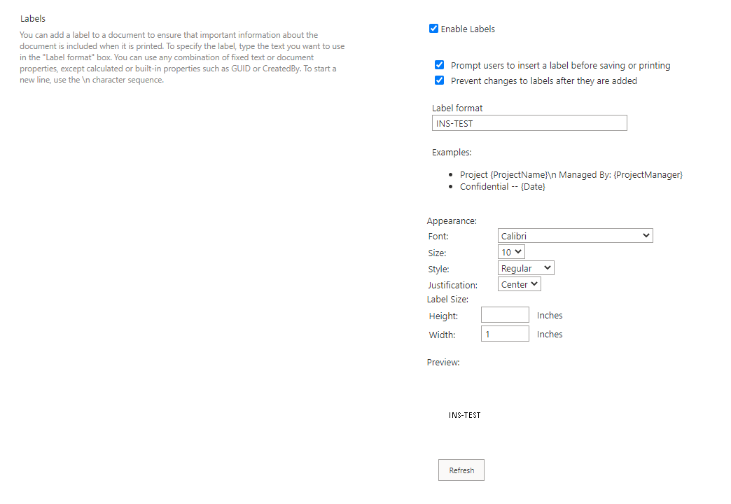 Information Management Labels | Microsoft Community Hub
