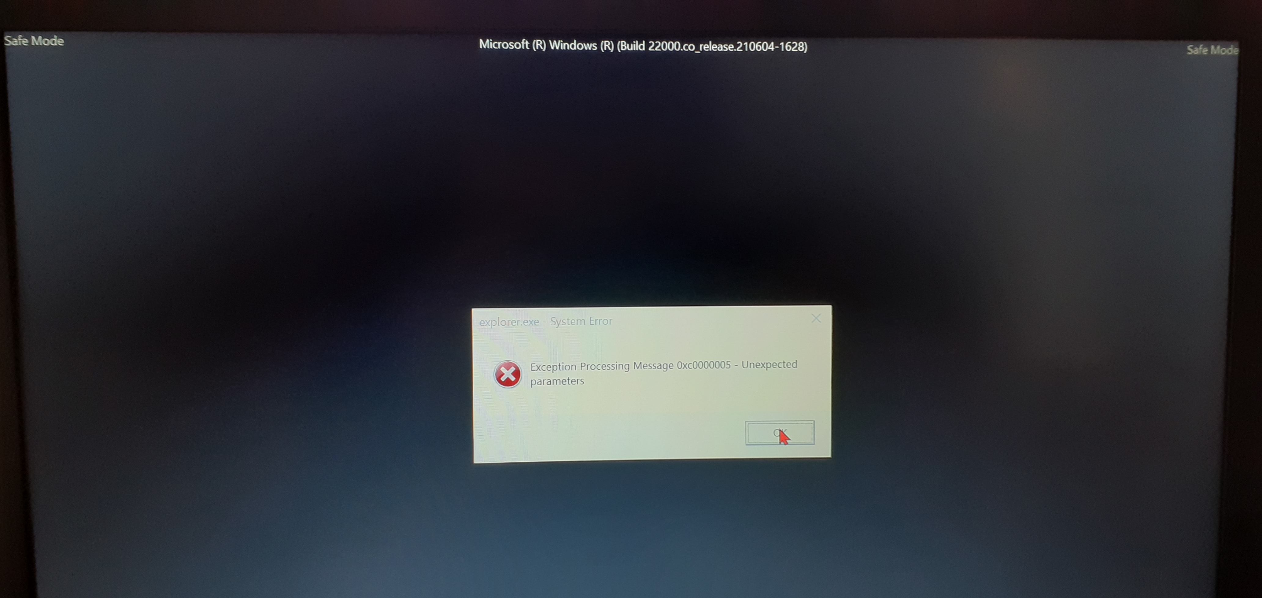 Windows 11 ERROR | Microsoft Community Hub
